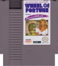Wheel Of Fortune Vanna White Edition NES Nintendo Game
