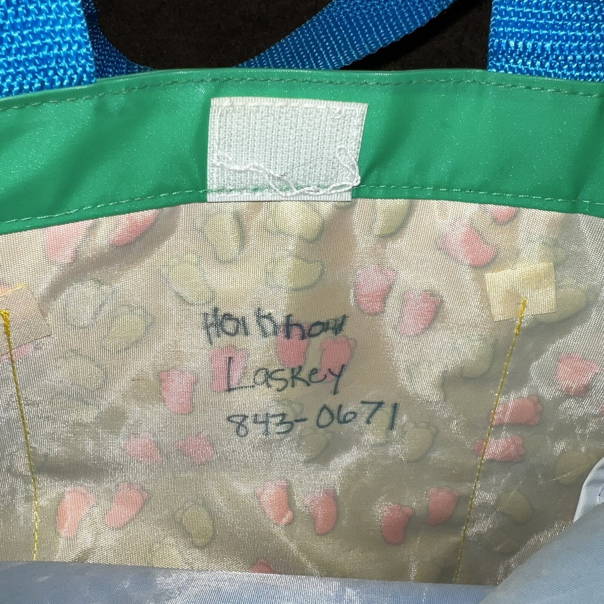 Vintage 90s Kids Barney & Friends Colorful Shoulder Tote Bag