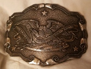 mountain belt buckle