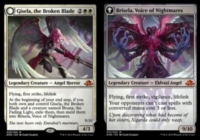 MTG - Gisela, the Broken Blade // Brisela, Voice of