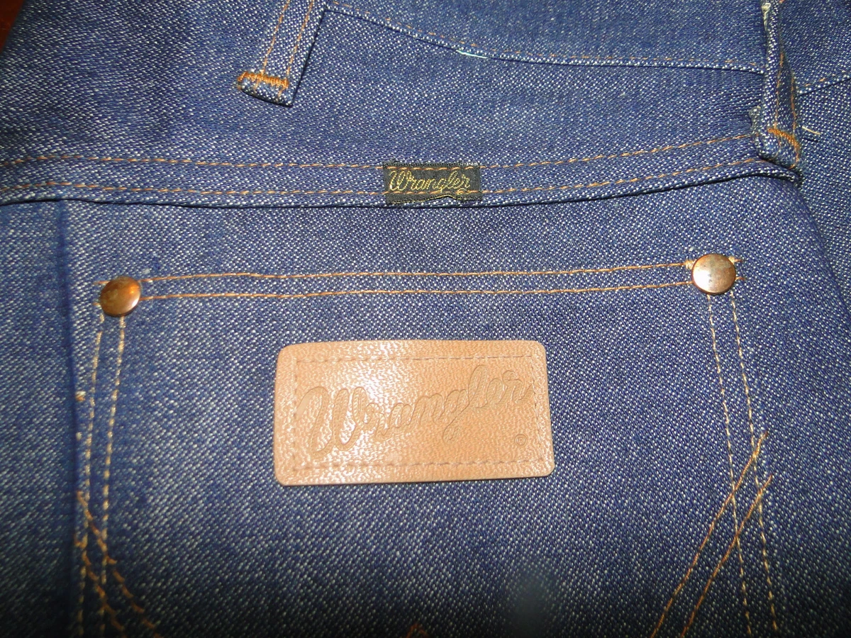 Wrangler raw hotsell denim jeans