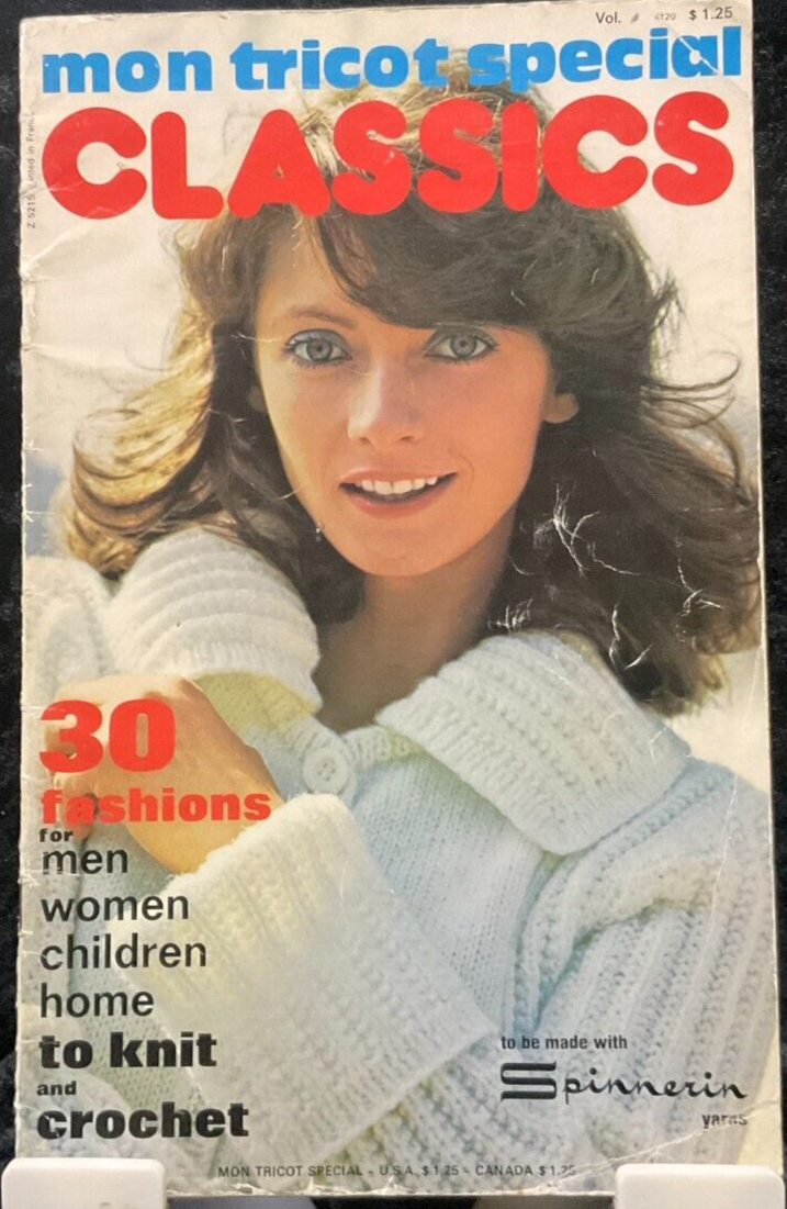 1970's MON TRICOT Special Classics 30 Fashions for men/women/children
