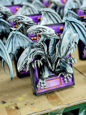 SAKURA Studio Yu-Gi-Oh Blue-Eyes Ultimate Dragon Resin Statue H28cm InStock 2024
