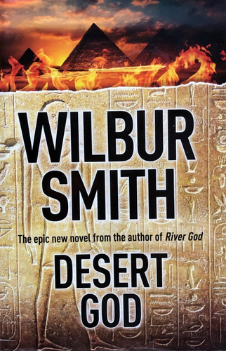 Desert God - Wilbur Smith - Large Hardcover SAVE 25% Bulk Book Discount