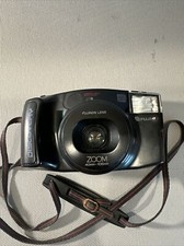 Vtg Fuji Discovery 2000 Zoom Date Camera 35mm Point  Shoot  READ