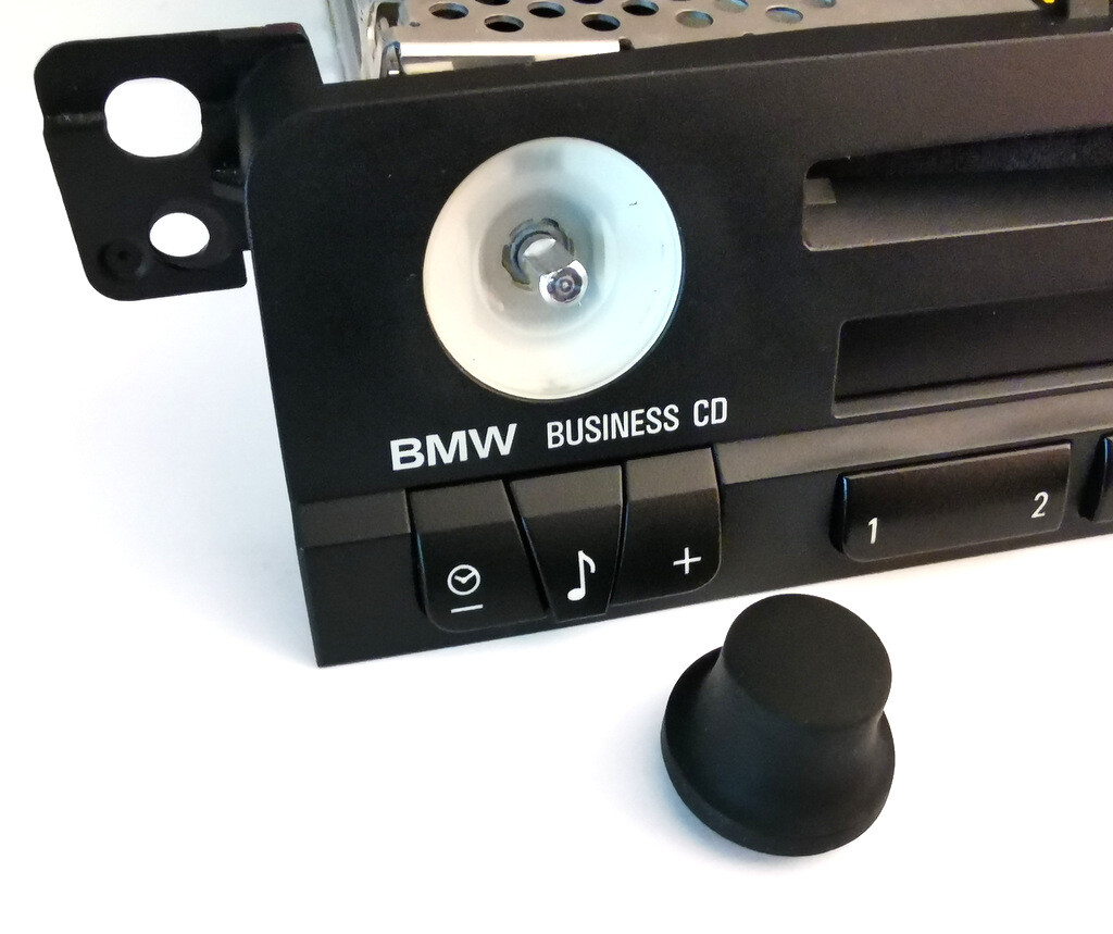 Orig. Radio BMW Business CD 53 e46 Knopf Drehregler Drehknopf 