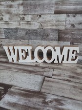 Cartello In Metallzo Benvenuto Per Portico - Stile Vintage - 28x17 Cm - Scritta 'Welcome To Our Porch' Con Corda In Iuta - Decorazione Esterna