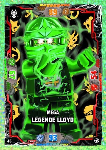 LEGO Ninjago Seria 8 NEXT LEVEL Karty kolekcjonerskie Karty kolekcjonerskie 1-150 - Zdjęcie 79 z 151