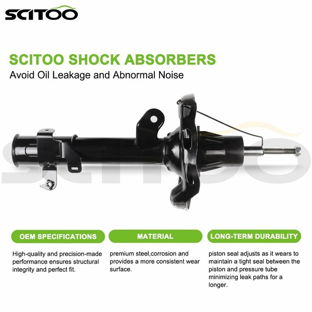 Front Rear Shocks Struts Set 4pc for 20062014 Honda Ridgeline Truck eBay