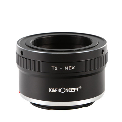 K&F Concept Lens Adapter for Andoer T2 Mount Lens to Sony NEX E Mount Cameras
