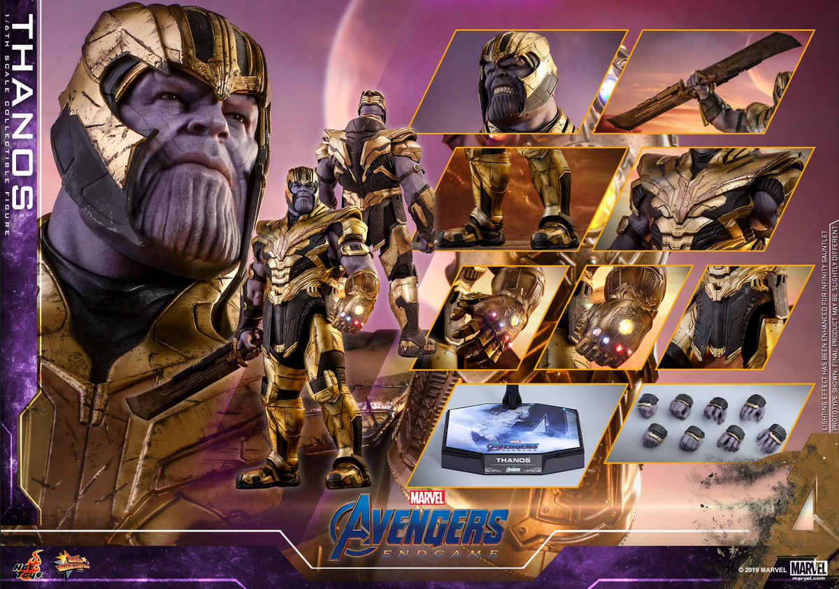 Hot Toys 1/6 MMS529 Avengers: Endgame Thanos Figure IN STOCK | eBay