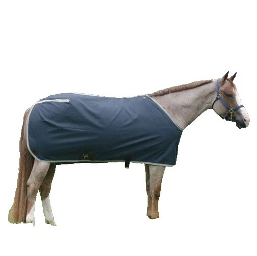 Caballo negro mantas y sábanas