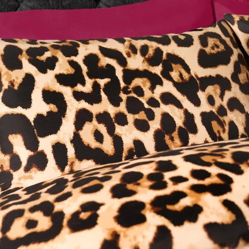Leopard Duvet Cover Bedding Set Animal Quilt Soft Pillowcase King PRP £39.99 - Picture 3 of 5
