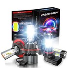 For Chrysler Aspen Sport Utility 4-Door 2007-2009 LED Headlight Fog Light Bulbs