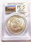 1923 S PEACE DOLLAR, PCGS FLASHY UNCIRCULATED