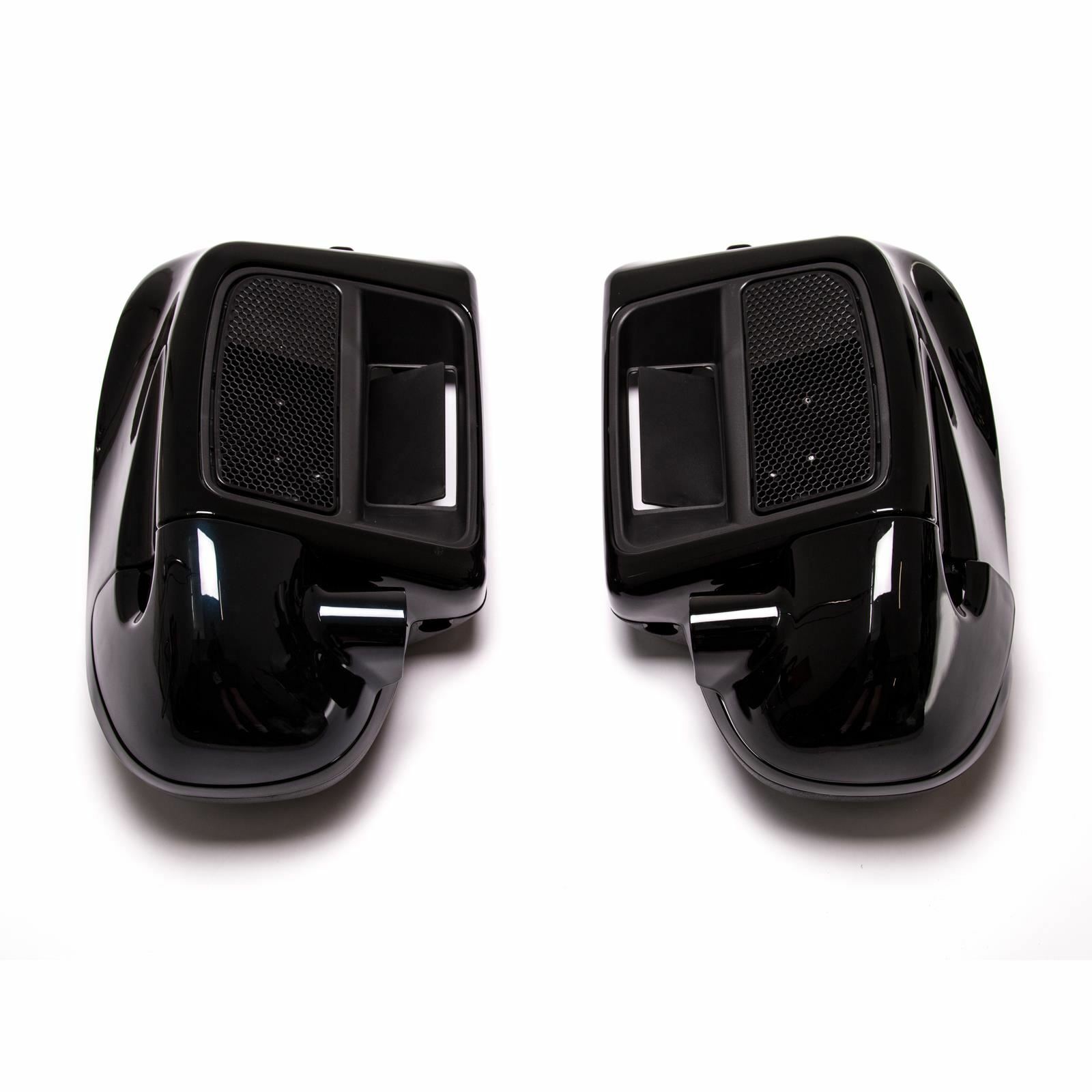 Lower Vented Gloss Black Leg Fairing for Harley-Davidson FLHTK 14-18