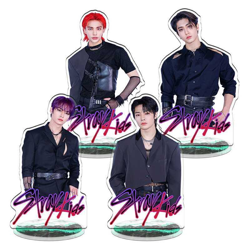 New Kpop Stray Kids Acrylic Figure Doll Felix Hyunjin Standing