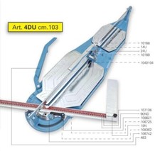 RICAMBI E ACCESSORI PER TAGLIAPIASTRELLE SIGMA 4DU SERIE 4 UP