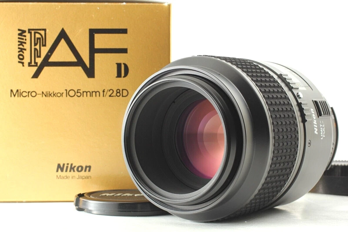 [MINT in BOX] Nikon AF Micro Nikkor 105mm f/2.8 D Telephot Lens From JAPAN  #1561