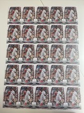 25 Card Lot 2023 Bowman Rookie RC 72 Brayan Bello Red Sox