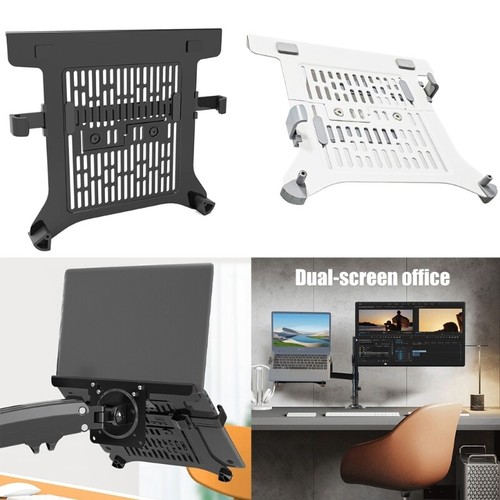 Laptop Holder Desk Mounts Notebook Holder Arm Mount Attachment For VESA Stand - Picture 2 of 10