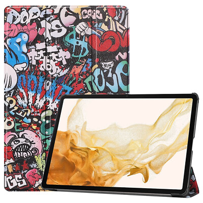 Für Samsung Galaxy Tab S10 Plus FE / S9 Plus FE 3folt Wake UP Smart Cover Tasche
