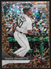 2020 Panini Prizm Travis Demeritte #114 Tier II Bronze Donut Circles Prizm 01/25