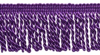 Bullion Fransen Rand, Stil EF25, Farbe 188 - Dunkel Violett Lila [4.6M]