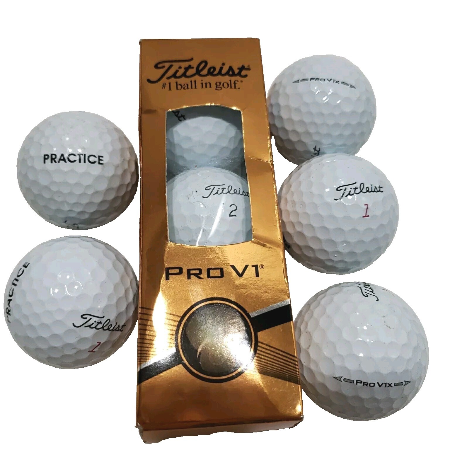 Pro V 1 Practice Balls | eBay