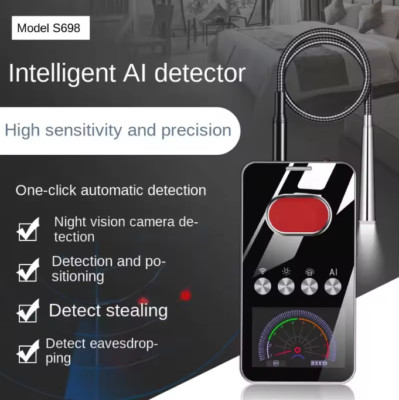 AI Hidden Camera Detector Anti-Spy Bug Finder Listening Device Car GPS Tracker
