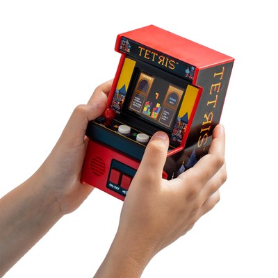 Basic Fun Mini Arcade-Spielgerät klassisches elektronisches Retro-Arcade-Spie...
