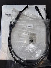 Mokitdora Black Vinyl Clutch Cable Harley Model HBA007B-V 
