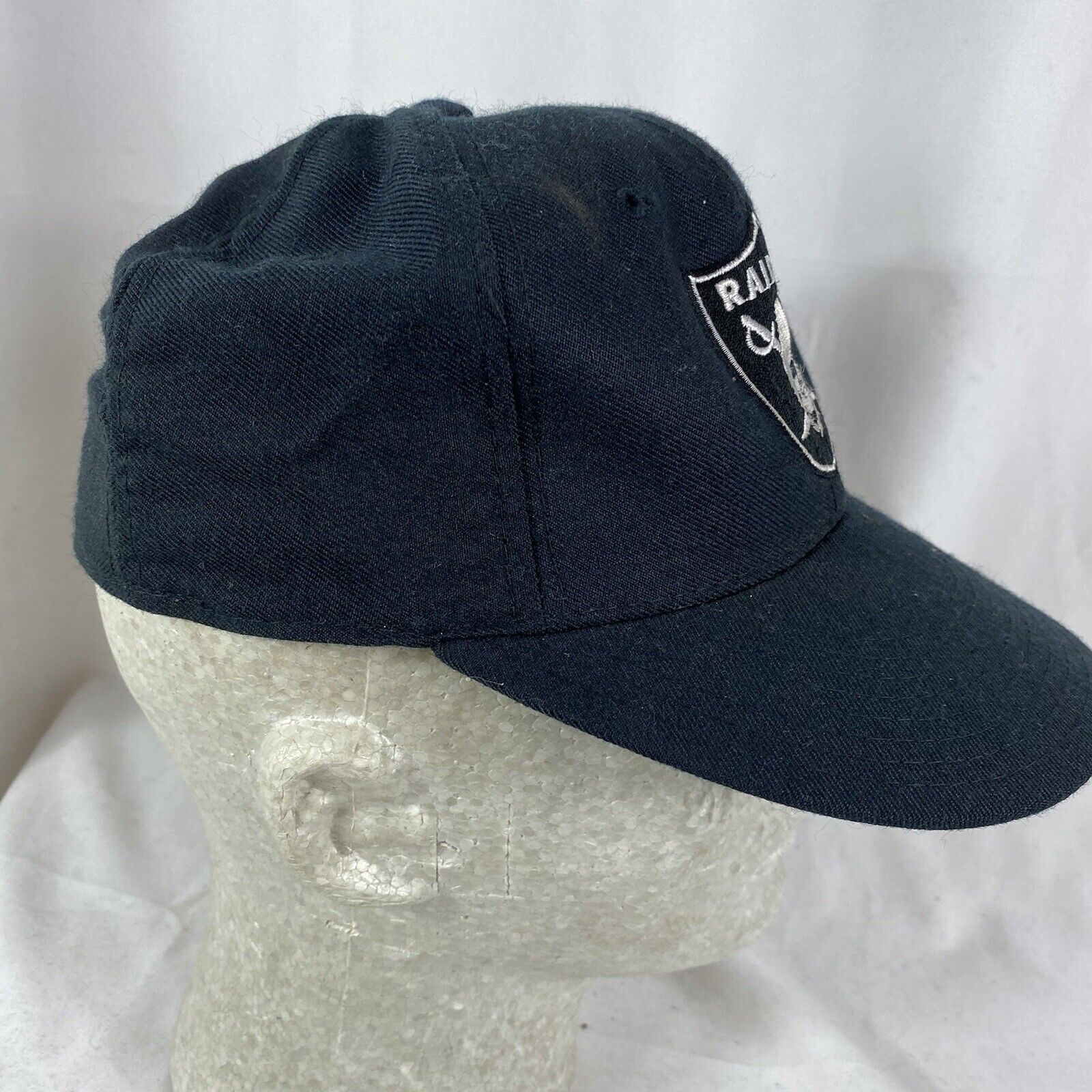 Vintage 1980s New Era Los Angeles Raiders Fixed Cap Hat 6 7/8 | eBay