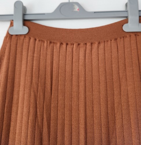 Free People Tan Beach To Night Midi Skirt Size Small - Picture 5 of 5