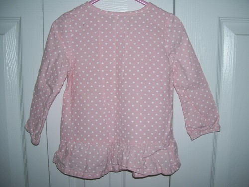 Girls 2 piece pants outfit by Carter's, size 24 months, pink and gray, cute. - Picture 4 of 5