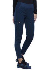 Navy Cherokee Scrubs Statement Mid Rise Tapered Leg Pull On Pant CK175 NAV