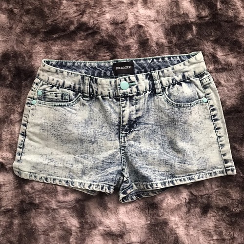 Joe Boxer Mint Acid Wash Distressed 