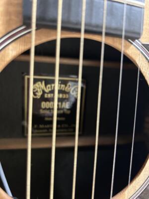 Acoustic Guitar Martin & Co. 000X1AE Solid Spruce Top 2010s 000