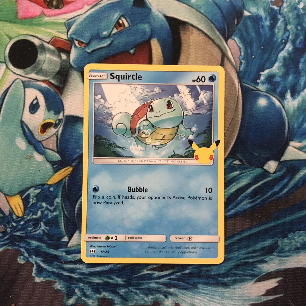 Pokémon SHINY BULBASAUR 25th Anniversary McDonald's 1/25 HOLO Promo Card  2021