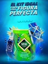 MW KIT +Fat Burner Fiber + Drainer  Detox Dietary Supplement Adelgazante Natural