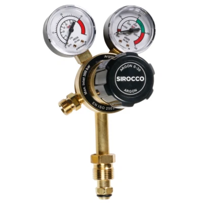 HURSTBOURNE FORGE WELDING SUPPLIES Parweld Argon Regulator Single Stage 2 Gauge 300 Bar