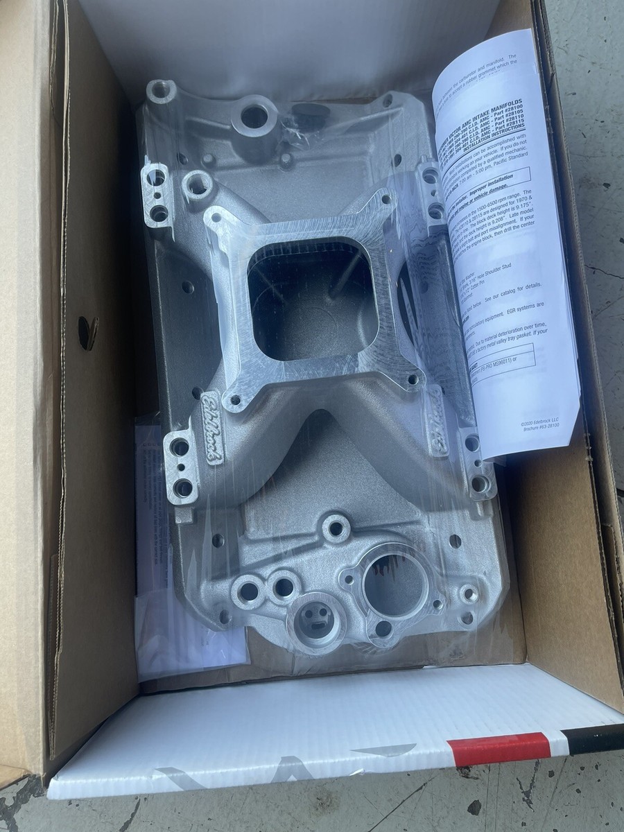 アブ1600c IAR Edelbrock 7516 Performer RPM Air-Gap Intake Manifold 1996