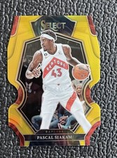 🔥PASCAL SIAKAM 2022 SELECT PREMIER LEVEL DIE-CUT GOLD REFRACTOR #D /10!🔥PACERS