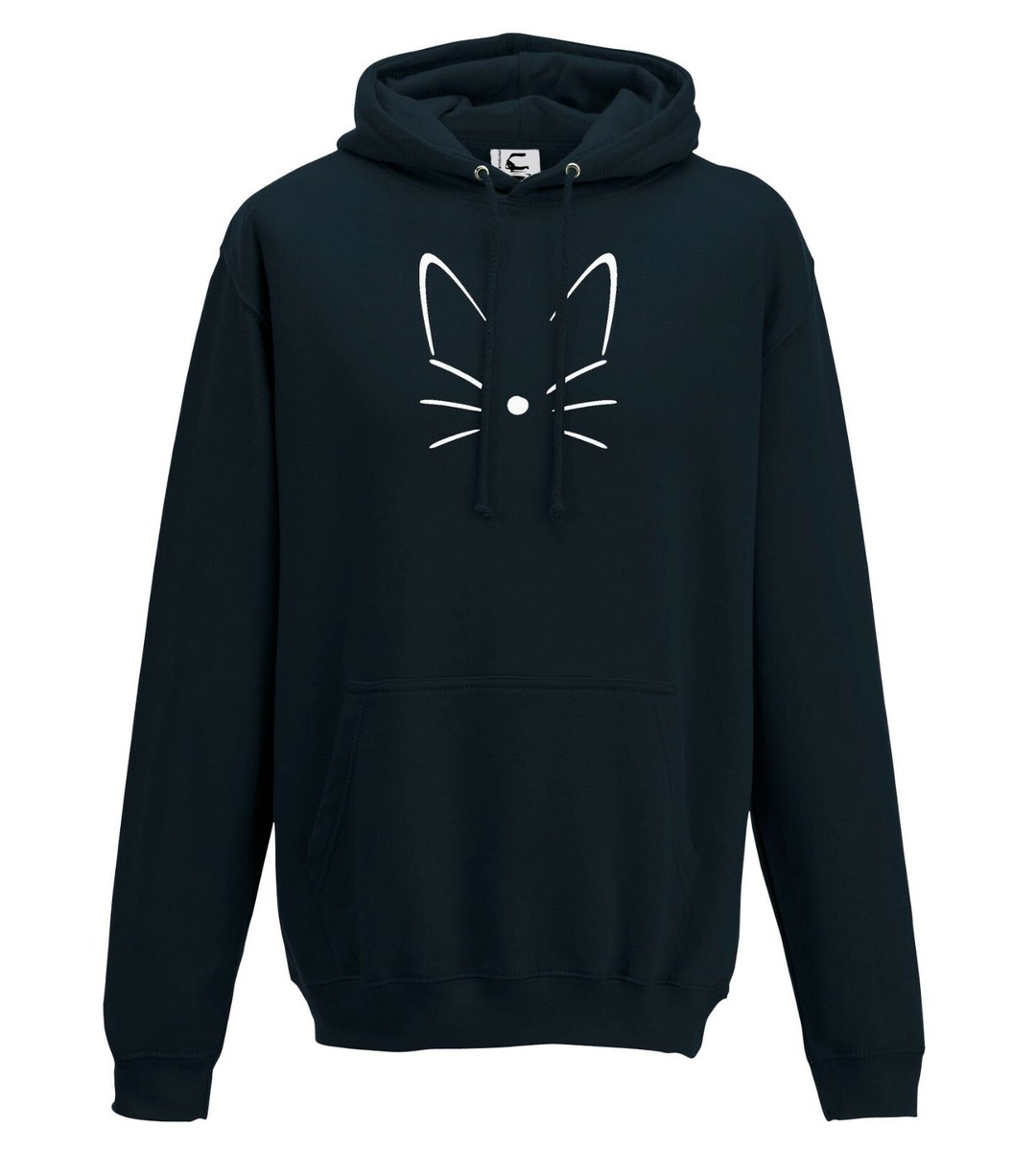 Cute Cat Hoodie Jacket With Cat Ears Cute Cat Whisker Ears Hoodie