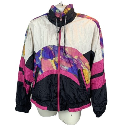 multicolor windbreaker