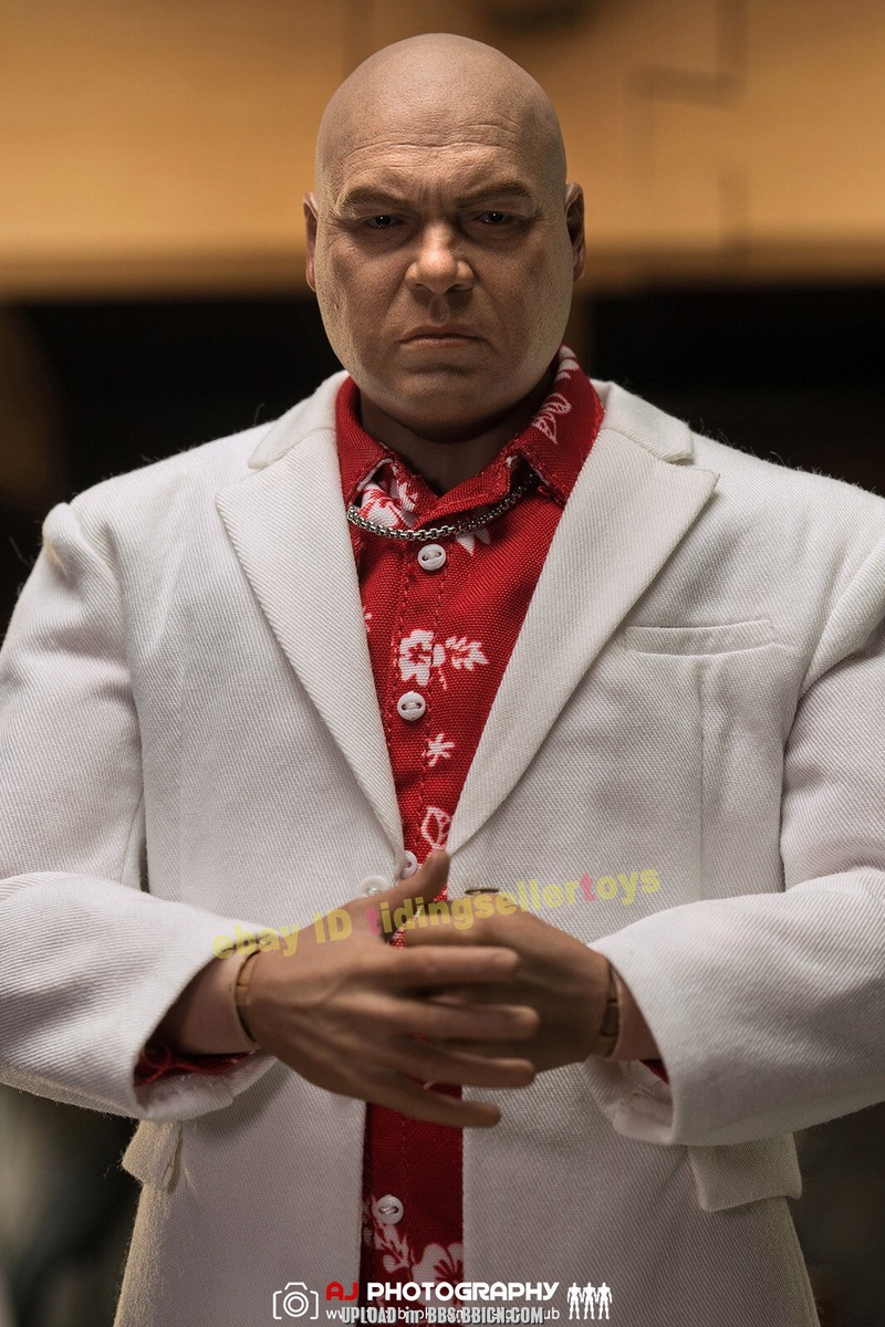 SOOSOOTOYS Kingpin Hawkeye Daredevil Wilson Grant Fisk 1:6 Action