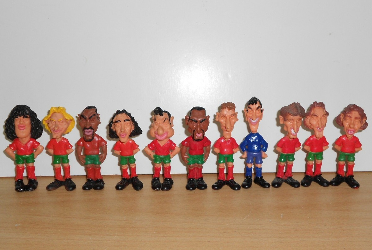 Complete Set Portugal Team EURO 1996 UEFA FIGURE Figurine Rui