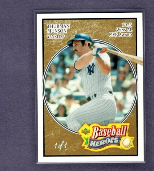 Thurman Munson trading card