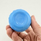 Antique Fostoria Flower Sprig Blue Opal Glass Shaker c1897 Original Lid — photo 7