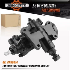 For 1969-1987 Chevy C10 GMC C1500 Power Steering Gear Box 14:1 CP50014